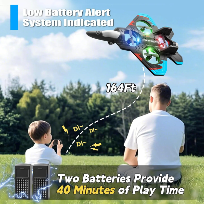 Remote Control Foam Airplane for Kids – Safe & Easy to Fly
