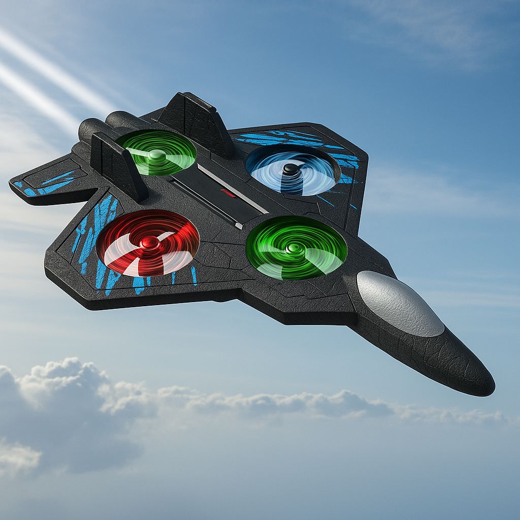 Remote Control Foam Airplane for Kids – Safe & Easy to Fly