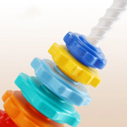 Montessori Learning Rainbow Tower - Enhance Fine Motor Skills For Kids