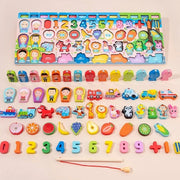 3-in-1 Montessori Fishing & Counting Toy