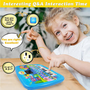2-in-1 Kids Learning Tablet & Keyboard Toy