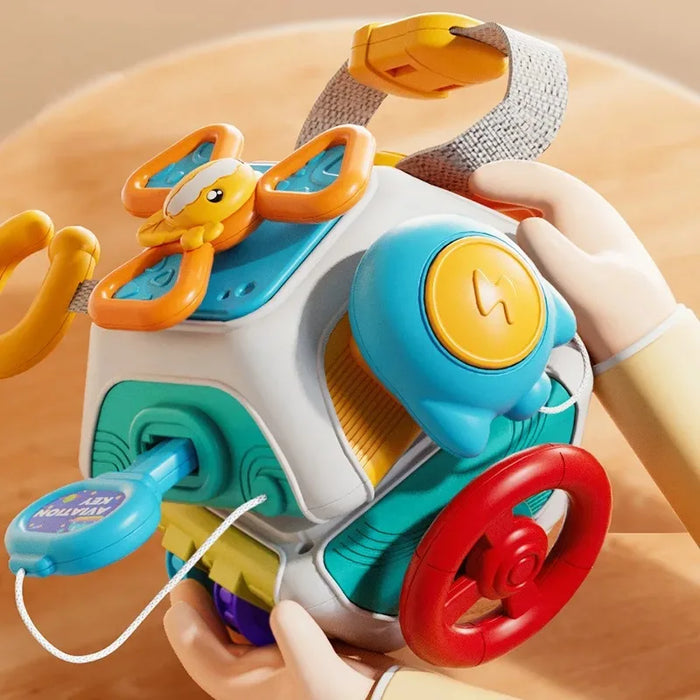 Baby Space Busy Ball: Montessori Sensory Toy