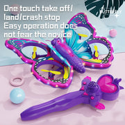 New V40 Glitter Butterfly Remote Control Aircraft 2.4GHz Gravity Sensing Mini Drone RC Quadcopter Children's Toy Gift