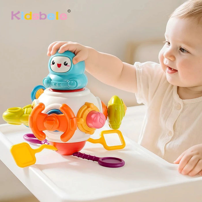 8-in-1 Montessori Busy Cube for Toddlers