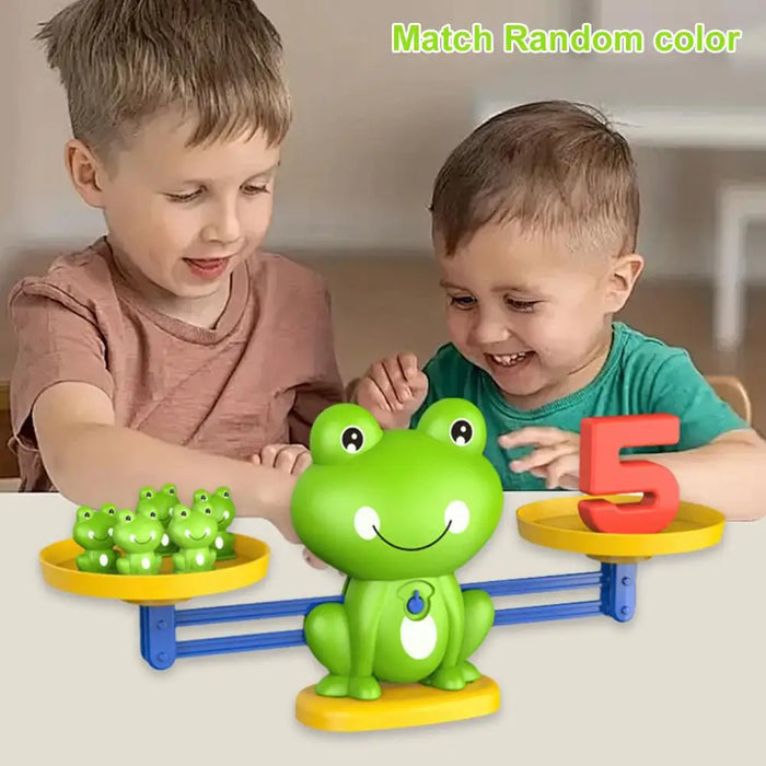 Frog Balance Math Toy for Kids