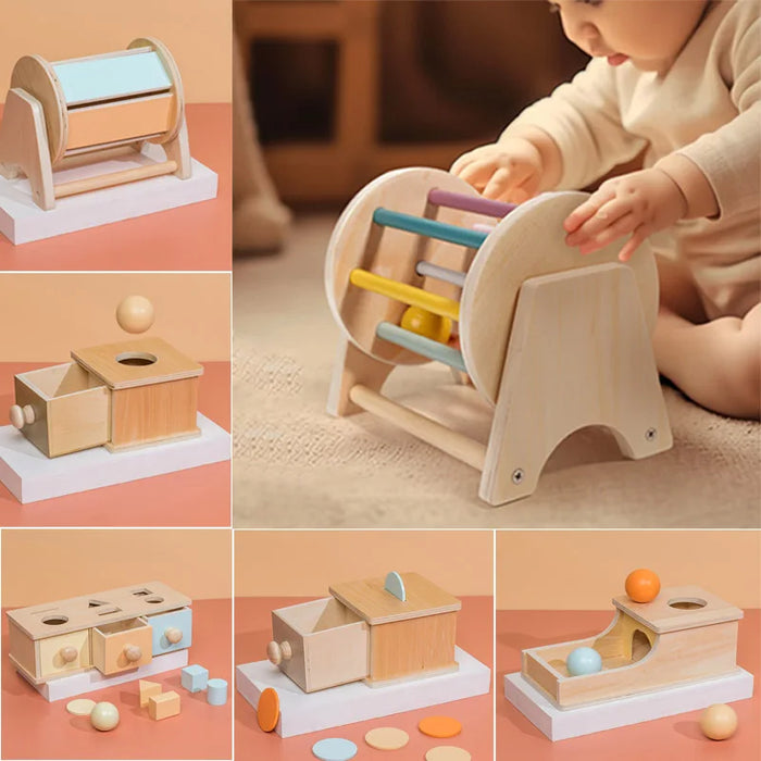 Wooden Educational Sensory Toy for Infants