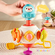 8-in-1 Montessori Busy Cube for Toddlers