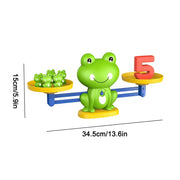 Frog Balance Math Toy for Kids