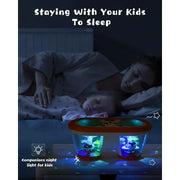 Rotating Baby Musical Drum with Lights
