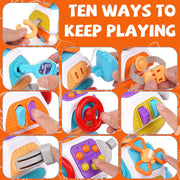 Baby Space Busy Ball: Montessori Sensory Toy