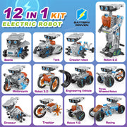 STEM Robot Building Kit (12-in-1)