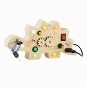 Montessori Wooden LED Light Busy Board