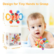 Manhattan Silicone Rattle & Teether Ball