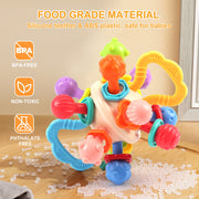Manhattan Silicone Rattle & Teether Ball