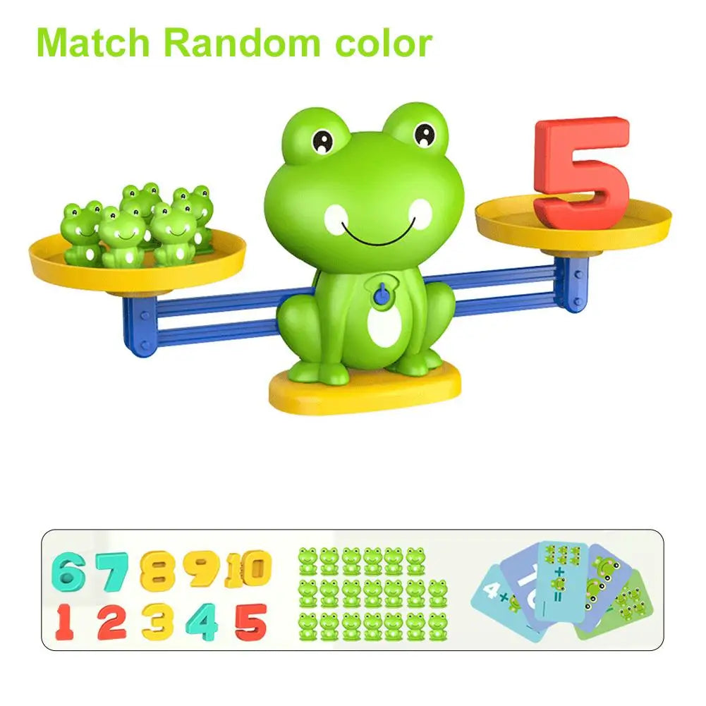 Frog Balance Math Toy for Kids