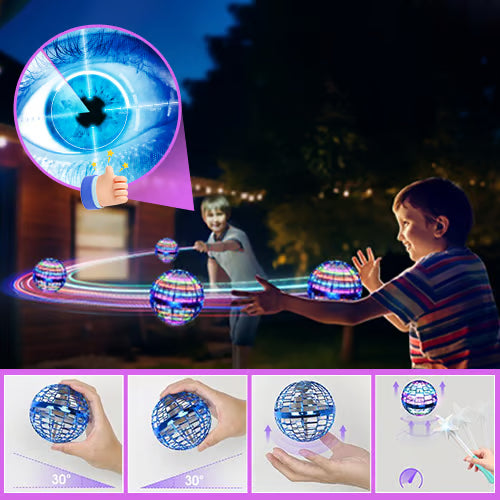 UFO Flying Orb Ball - Magic LED Hover Drone